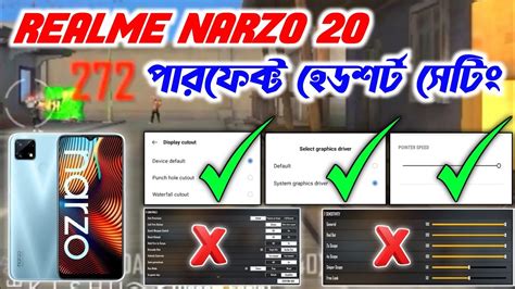 Realme Narzo 20 Free Fire Headshot Setting Realme Narzo 20 Dpi Free