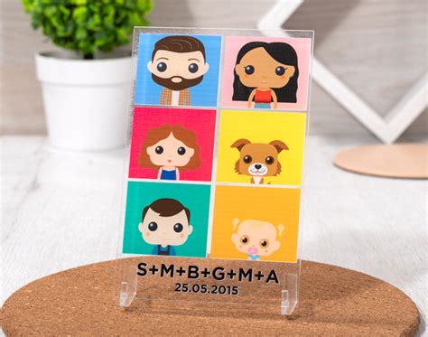 Placa De Metacrilato Personalizada Funko Pop Regalo Original