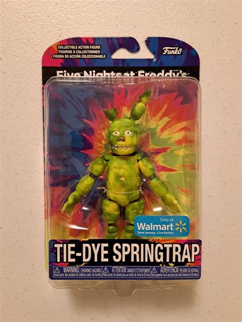 Fnaf Tie Dye Springtrap Walmart Exclusive Plush Springtrap Action