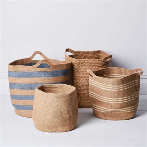 Handwoven Jute Basket In 2021 Jute Basket Hand Weaving Basket