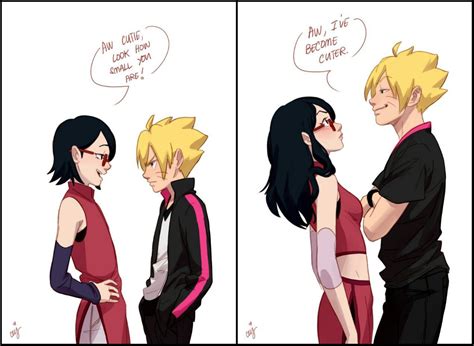 Cj🍳 Ceejurs On X Naruto Comic Boruto And Sarada Uzumaki Boruto