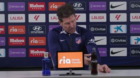 Rueda de prensa de Simeone previa al Cádiz vs Atlético de Madrid de