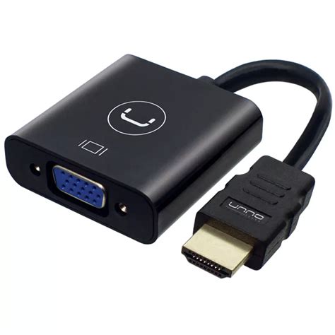 Adaptador HDMI Macho A VGA Hembra Incluye Cable Audio UL CV3500