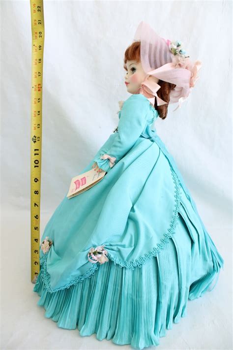 Vintage Madame Alexander Agatha Portrait Blue Dress 21” Doll W Tag Ebay