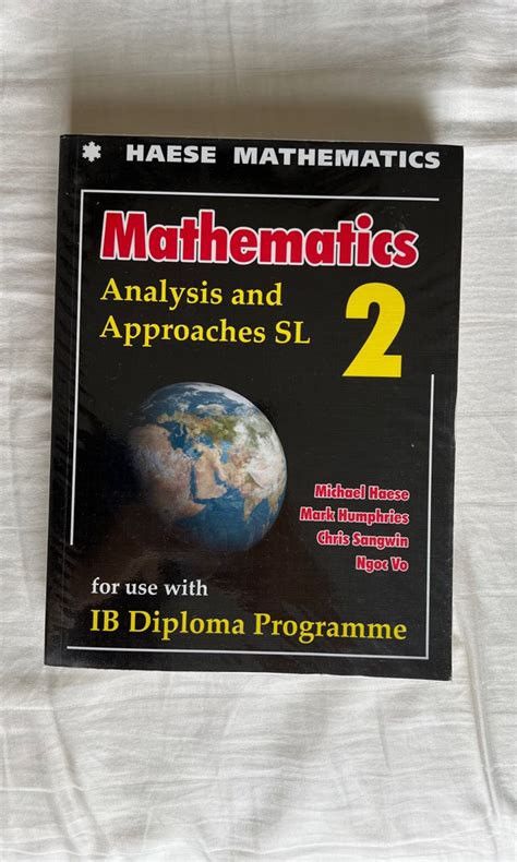 Ib Math Aa Haese Sl Book Hobbies Toys Books Magazines