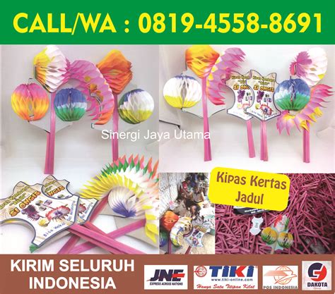 Lampion Bulat Dari Kertas Origami