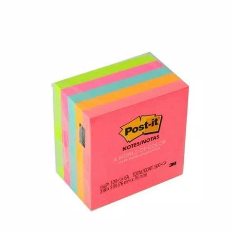 Jual Post It Notes 3M 654 Color Isi 5 Pad Shopee Indonesia