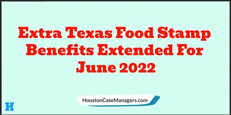 Texas Food Stamp Updates And Ebt Deposit Schedule June