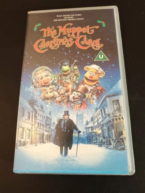 The Muppet Christmas Carol Vhs Video Tape Walt Disney Jim Henson Kermit