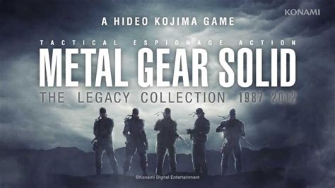 Metal Gear Solid The Legacy Collection Trailer Youtube