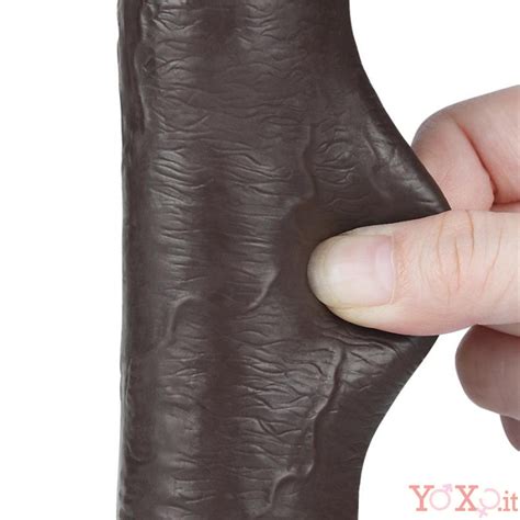 Dildo William Con Pelle Scorrevole E Ventosa 20 X 3 7 Cm