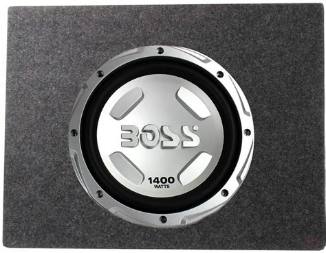 Boss Chaos 12 1400 Watt Power Subwoofer 4 Ohm And 12 Sealed Sub Box