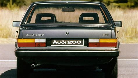 Audi 200 I C2 1979 1982 Sedan Outstanding Cars