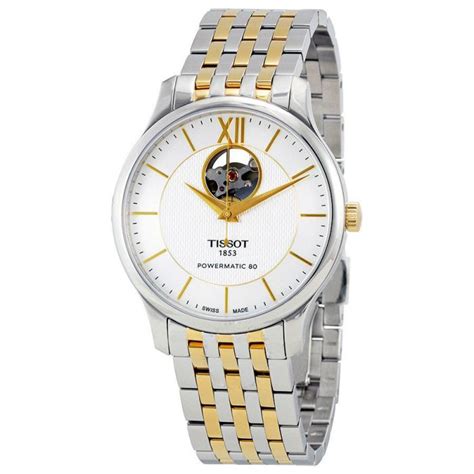 Tissot Tradition Powermatic Automatic Open Heart Men S Watch T