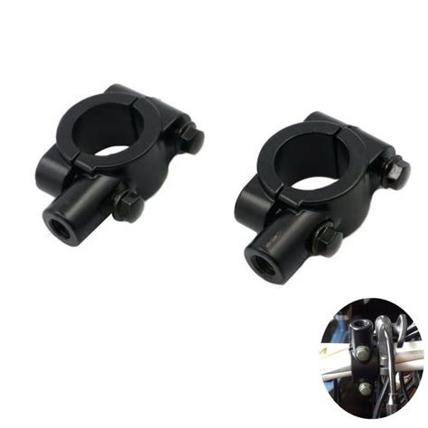 2pcs 8mm 10mm Motorcycle Handlebar Rear View Mirror Mount Bracket