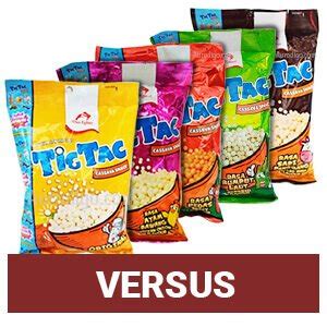 Perbandingan 5 Varian Rasa Dua Kelinci Tic Tac Pilus Snack Aurodigo