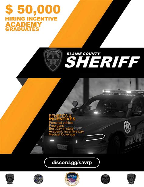 Savrp Blaine County Sheriffs Office Is Now Hiring Looking For New And Experienced Deputies To