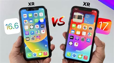 IOS 16 6 Vs IOS 17 IPhone XR Vs IPhone XR Speed Test Comparison