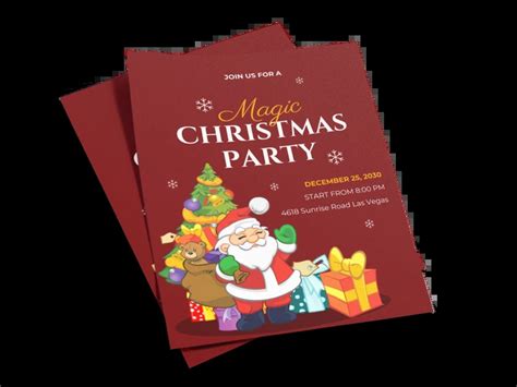 Free Christmas Flyer Templates Venngage