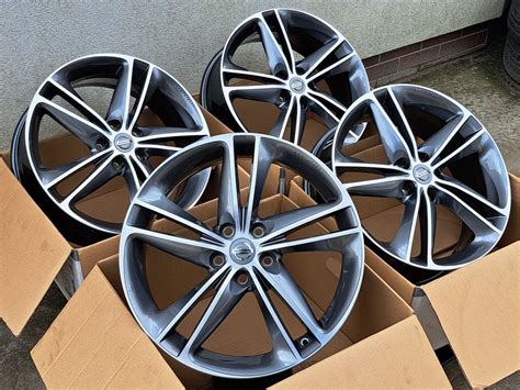 Alufelgi 19 NOWE 5x114 NISSAN X Trail Qashqai Pulsar Leaf Primera CNC