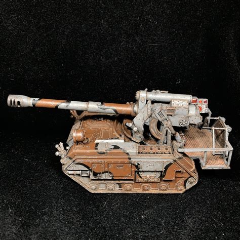 Artillery Astra Militarum Basilisk Cadians Camouflage Conversion