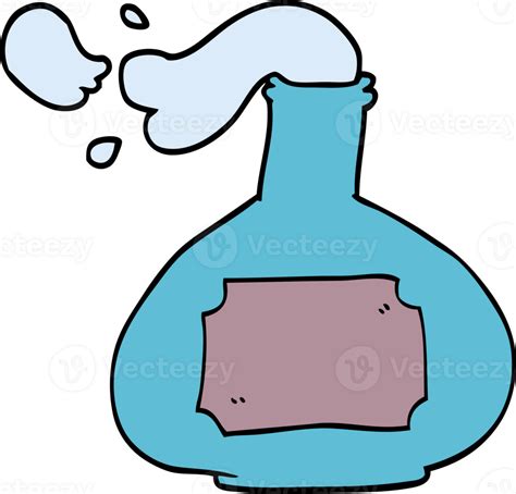 cartoon doodle potion bottle 45169880 PNG