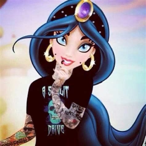 Disney Princesses With Tattoos And Piercings