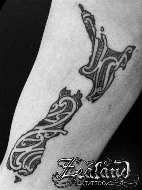 nz-maori-map - Zealand Tattoo