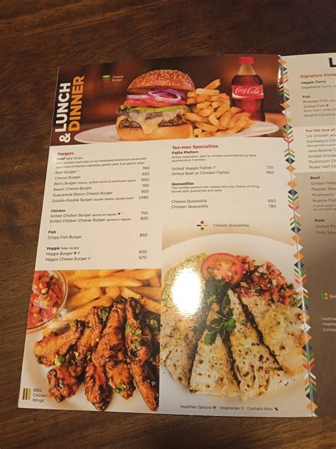 java house menu 4