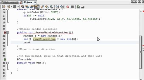 Java Game Programming For Beginners Creating Basic Ai Part