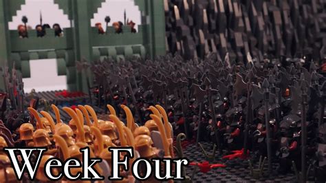 Lego The Hobbit Moc Episode Four Of Building Erebor The Battle Of The