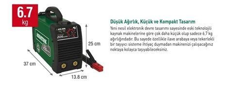 Askaynak Askaynak İnverter 205 Süper Kaynak Makinası