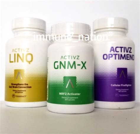 ACTIVZ TRIFECTA 1 GNM X 1 LINQ 1 OPTIMEND COMBO SAME DAY FREE