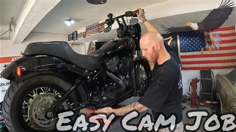 How To Install An M8 Softail Cam Stage 2 Upgrade Sands 475c Youtube