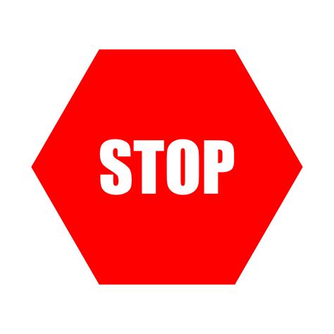 Stop Sign Vector Art, Icons, and Graphics for Free Download