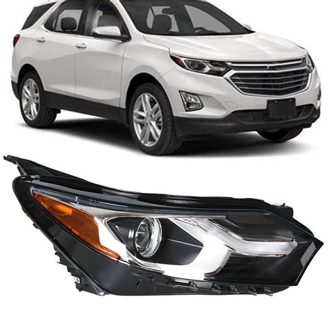 Headlights Front Head Lamps Replacement For Chevy Equinox