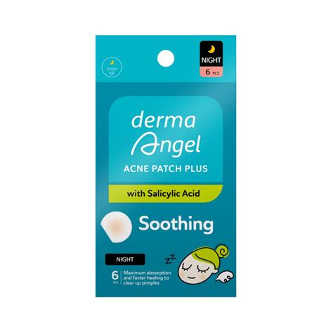 derma angel acne patch  salicylic acid soothing night patch astro