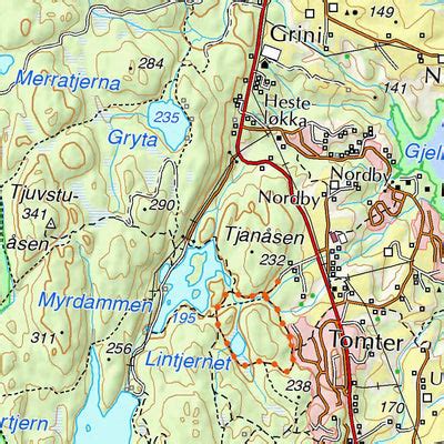 Municipality of Lillestrøm map by The Norwegian Mapping Authority - Avenza Maps