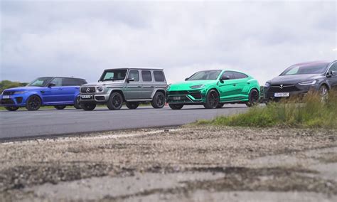 suv drag race pits   contenders