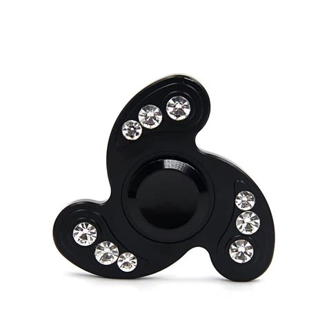 Diamond Fidget Spinner black