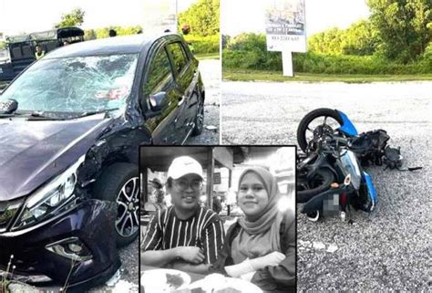 Suami Isteri Maut Kemalangan Hasrat Balik Raya Di Sabah Tak Kesampaian