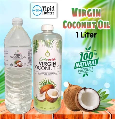 Virgin Coconut Oil Vco 1000ml 1 Liter By Cocomed Food Grade