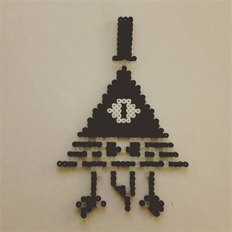 Bill Cipher Gravity Falls Perler Beabds By Obm88 Perler Beads