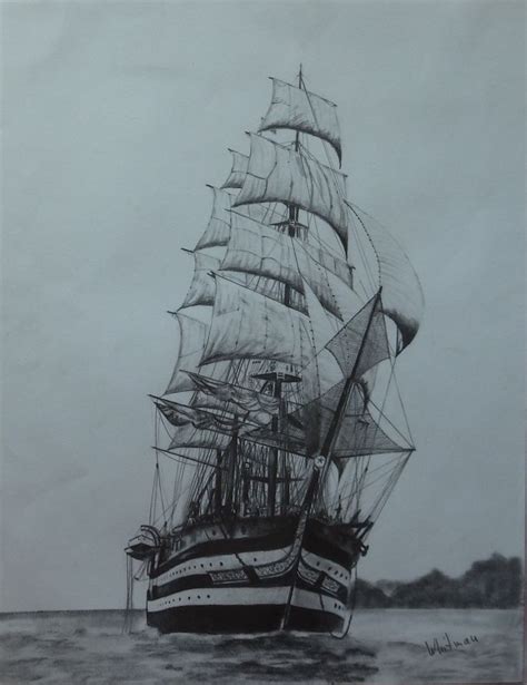 Elena Whitman Sailboat Drawing Boat Drawing Sailing