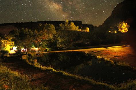 Eye Wonder Photos: Campground and Reflections of Night Sky