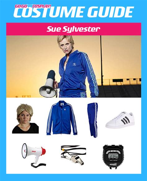 Sue Sylvester Track Suit Costume from Glee - DIY Cosplay Guide