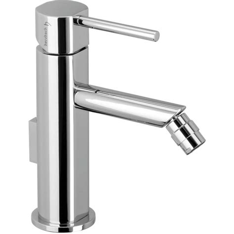 Herzbach Nano Bidet Mixer With Pop Up Waste Chrome