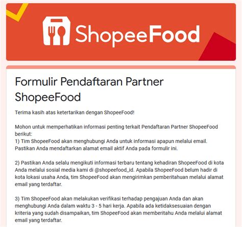 Langkah Cara Daftar Shopee Food Merchant Dan Resto Newbie Code News