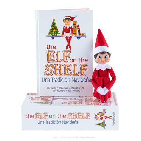 Elf on the shelf Cuento y Elfo explorador Niña Cefa Toys