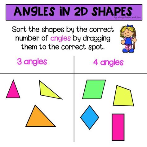 Digitalgeometry Sorting D And D Shapes And Angles For Seesaw